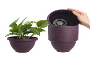 Wholesale PP Home Garden Durable Plant Pots Wear Resistance from china suppliers