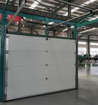 Mall Steel Construction Insulated Sectional Doors With Polyurethane Foam