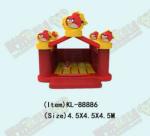 Inflatable Small Size Angry Birds Bouncy Castle For Kids Park
