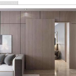 Wholesale House Office Polymer MDF Wooden Door External Composite Double Doors from china suppliers