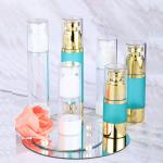 120ml 75ml 60ml Airless Pump Bottle Transparent Lotion Dispensing