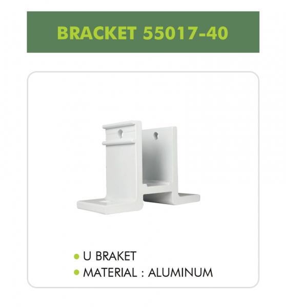 Retractable awning parts aluminium bracket, ceiling bracket，Patio awning bracket