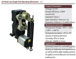 140W Power Parking Lot Turnstile Motor In Underground
