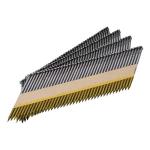 2.8x65mm 34 Degree Clipped Head Galvanized Framing Nails Ring Shank 2um Paper