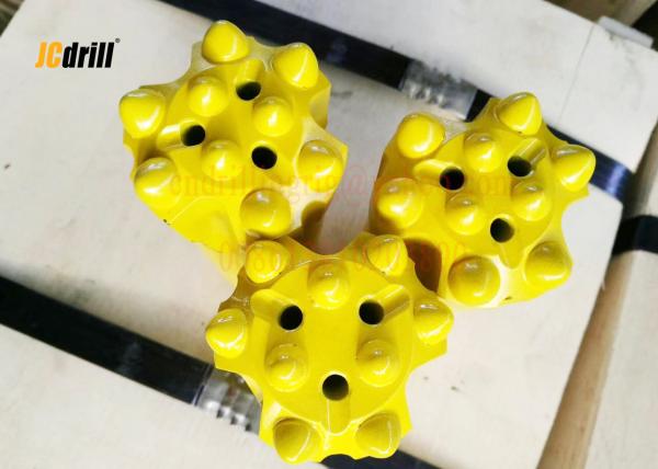 Industrial Ballistic Button Drill Bit For Rock Drilling / Underground Mining
