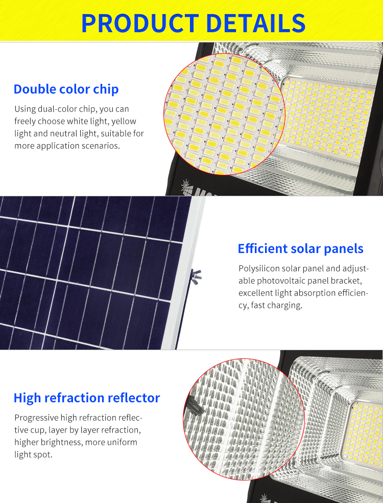 Bspro Garden Lights Led Field Outdoor Lamp Powerful Solar Flood Light