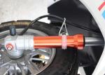 Iron Muffler Street Legal Gas Scooters Silvery Alloy Wheel Front Disc Rear Drum
