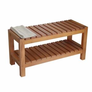 Wholesale Disassembly Structure Teak Wood Solid Wood Shoe Bench from china suppliers