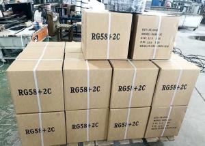 Wholesale RG58 2C Siamese Solid PE Combo Coax Bulk CCTV Cable SYV-50-3 from china suppliers