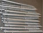 ANSI Galvanized Ground Foundation Screws Heavy Duty Ground Anchors 14 Inch