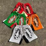 Custom Cotton Streetwear Jogger Baggy Acid Wash Puff Print Casual Plus Size