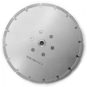 Wholesale Good Sharpness Diamond Cutting Disc for Stone Cutting Segmented Vacuum Diamond Saw Blade from china suppliers