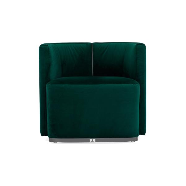 Leisure style sofa chairs for Modern hotel lobby seating furniture covered by