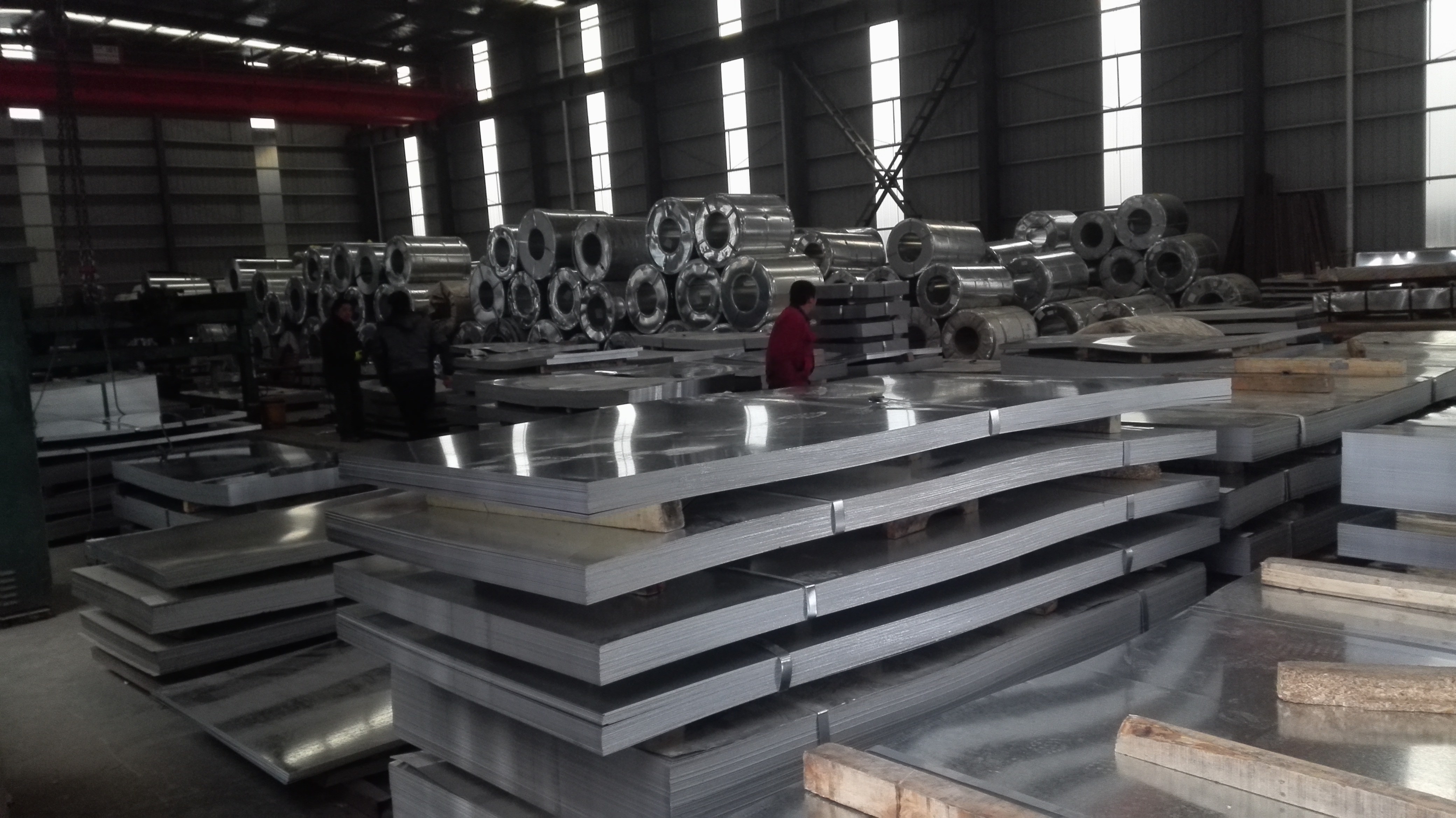 DX51D AZ120 Hot Dipped Al-Zn Alloy Coated Steel Sheet and Coil Galvanized Sheet Metal