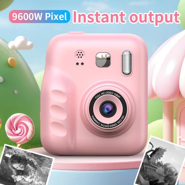 2.0-inch LPS Children's Printing Camera Y300H with Type C and 1080P Video Photo booth/continuous shooting/time-lapse
