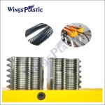 PP PE PVC Corrugated Pipe Machine Production Line Bellows Water Electric Conduit
