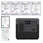 LiFePo4 Large Capacity Power Station 2580Wh For Super Hiking Camping