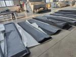 Auto High Speed Vinyl Roll Up Doors Photoelectric Safety Protection 0.8 - 1.2m/s
