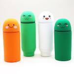 Pencil Case Silicone Pencil Box Pen Bag Holder For Desk Stand Up Pen Case Pencil