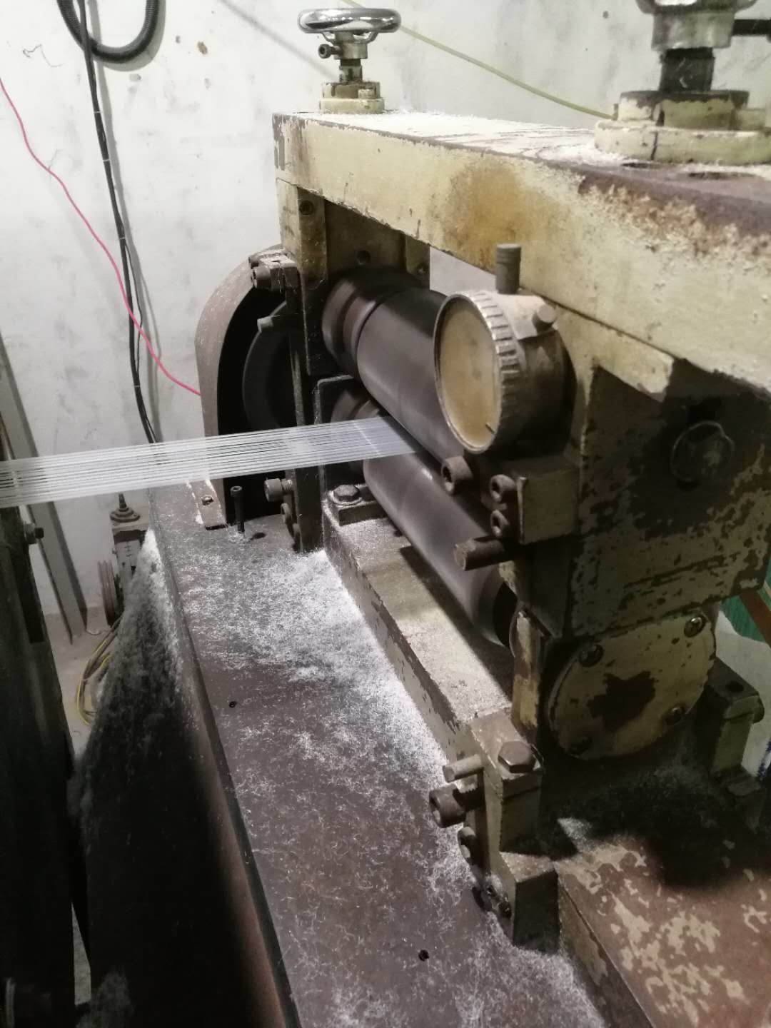 PP Material Monofilament Extruder Machine AB Inveter Energy Saving Featuring