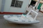 Chemical Resistance Inflatable Rigid Hull Boats Dimensional Stability 22 Ft