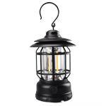 Outdoor retro American camping light 3 gears adjustable USB rechargeable