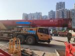 Yellow And Red 130T Portable Truck Crane 17 Years Sany For Heavy Industry