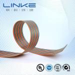 Flexible Ribbon Color Flat Cable for Communication Equipment Minimum Thickness 0