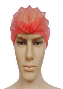 Wholesale Non Woven Disposable Head Cap / Disposable Hair Cover CE ISO Certificate from china suppliers