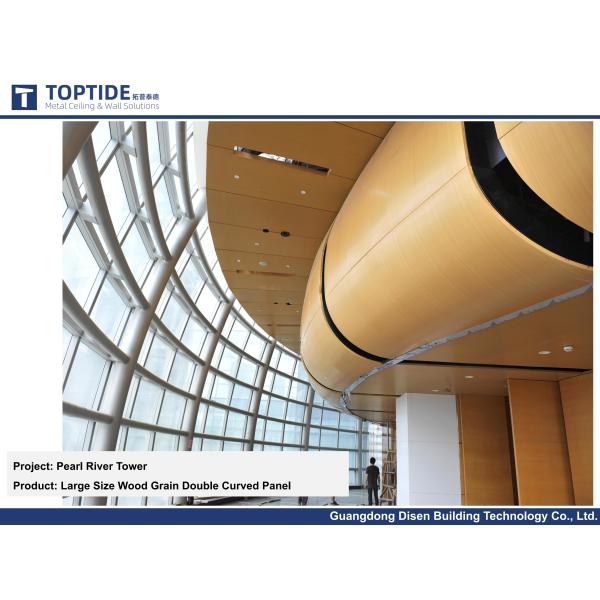 Customized Anti Rust RAL7046 Decorative Ceiling Board Sound Absorbing