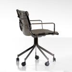 Replica Charles Style Swivel Office Chair Aluminum Frame Adjustable Height