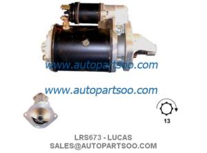 Wholesale LRS673 LRS976 - LUCAS Starter Motor 12V 2.8KW 13T MOTORES DE ARRANQUE from china suppliers