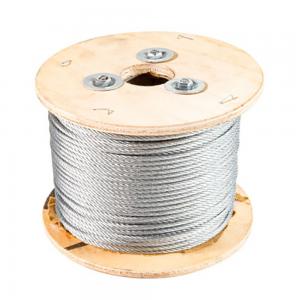 Wholesale Stainless Steel 1x7/1x19 Hot Dip Galvanized Steel Wire for Transmission Line Fitting from china suppliers