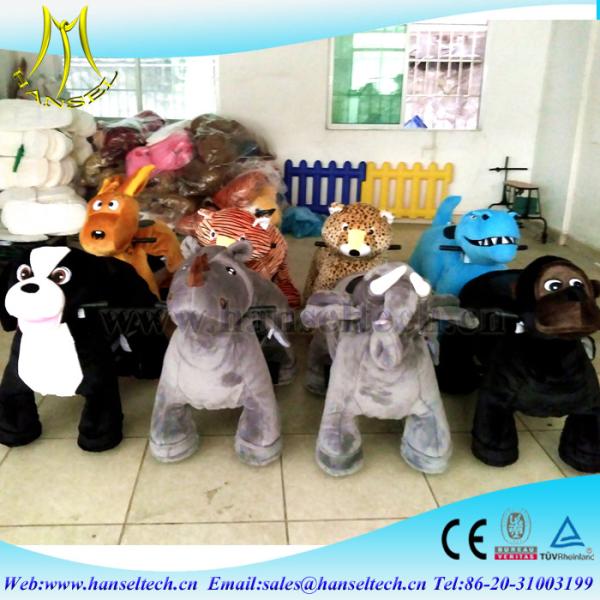Hansel amusement ride manufacturers electrical toy animal riding ride coin