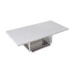 ODM 0.26CBM Stainless Steel Coffee Table Living Room Furniture
