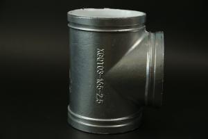Wholesale XGQT03-16x89-2.5 Plastic Lining Grooved Fittings DN426 Tee Elbow Fitting from china suppliers