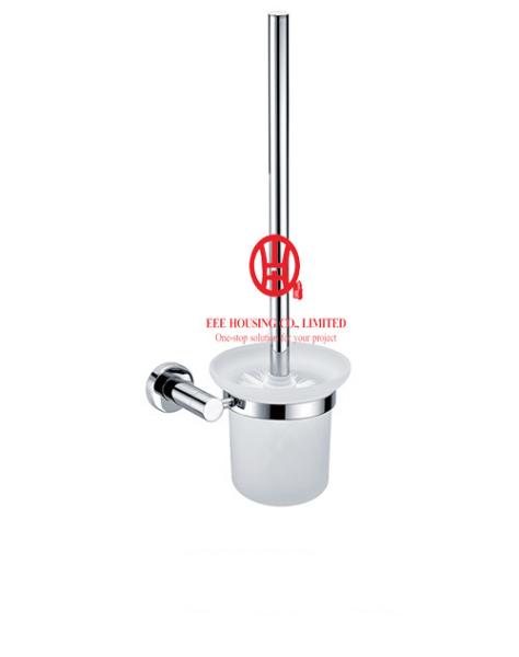 Toilet Brush Holder,Brass Material Chrome Finished,Bathroom Accessories,Toilet
