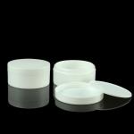 Double Wall PP Cream Jar 50g 100g 150g Luxury White Biodegradable Cosmetic Jars