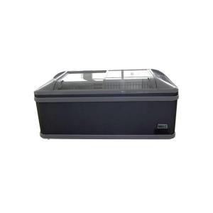 Wholesale Black Commercial Display Freezer Static Cooling System Shelf Adjustable from china suppliers