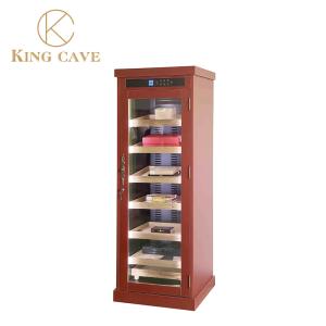 Wholesale Modern Kitchen Cabinet Electric Cigar Cooler Free Standing With Cedar Shelves from china suppliers