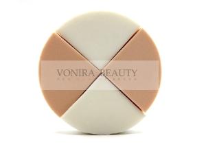Wholesale 4PCS Lady Flower Shape Makeup Puff Sponge Blending Wedge Puff Sponge from china suppliers