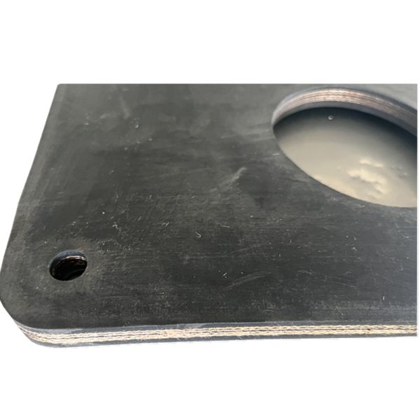 Pentagon Rubber Cushion Pad Shock Absorber Bumper Washer Shock Absorber Rubber Mat Rubber Damping Gasket
