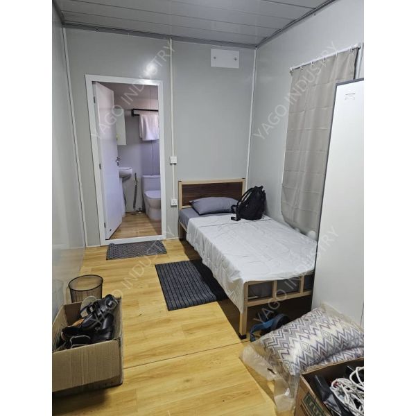Fast Assembly Construction Site Camp Flat Pack Container Sleeping Units