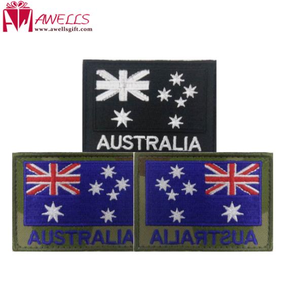 Big Cute Assorted Embroidered Patches Shrink Proof Velcro Loop Backing