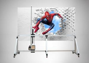Wholesale 3D Double Heads Vertical Wall Inkjet Printers Painting Printing Machines for Paper Glass Wood Ceramic Metals Art from china suppliers