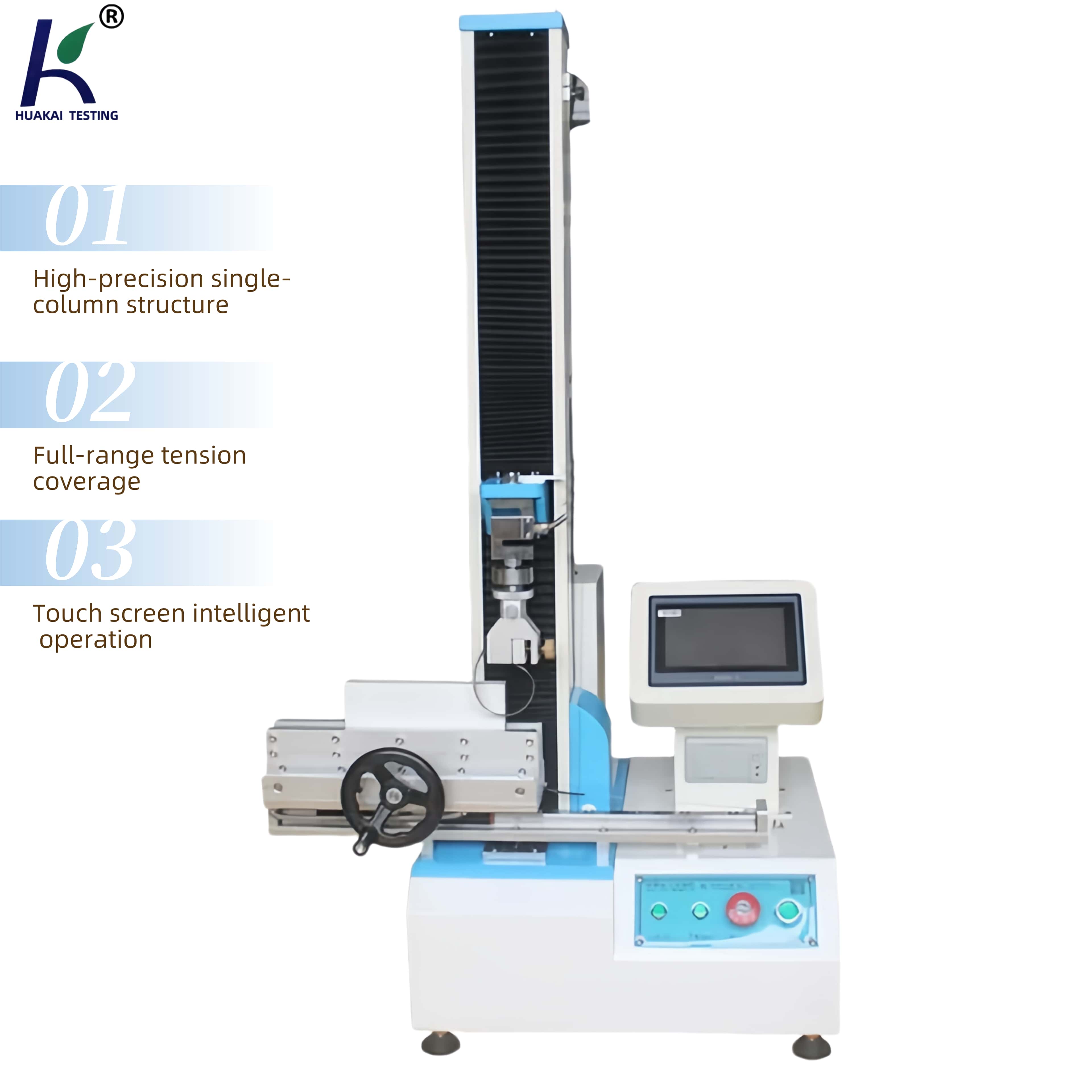Single Column Electronic Tensile Testing Machine UTM Universal Testing Machine Spring Tensile & Compressive Strength Tester