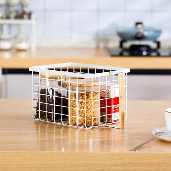Wardrobe Organiser Kitchen Organiser Modern Decorative White Home Metal Table