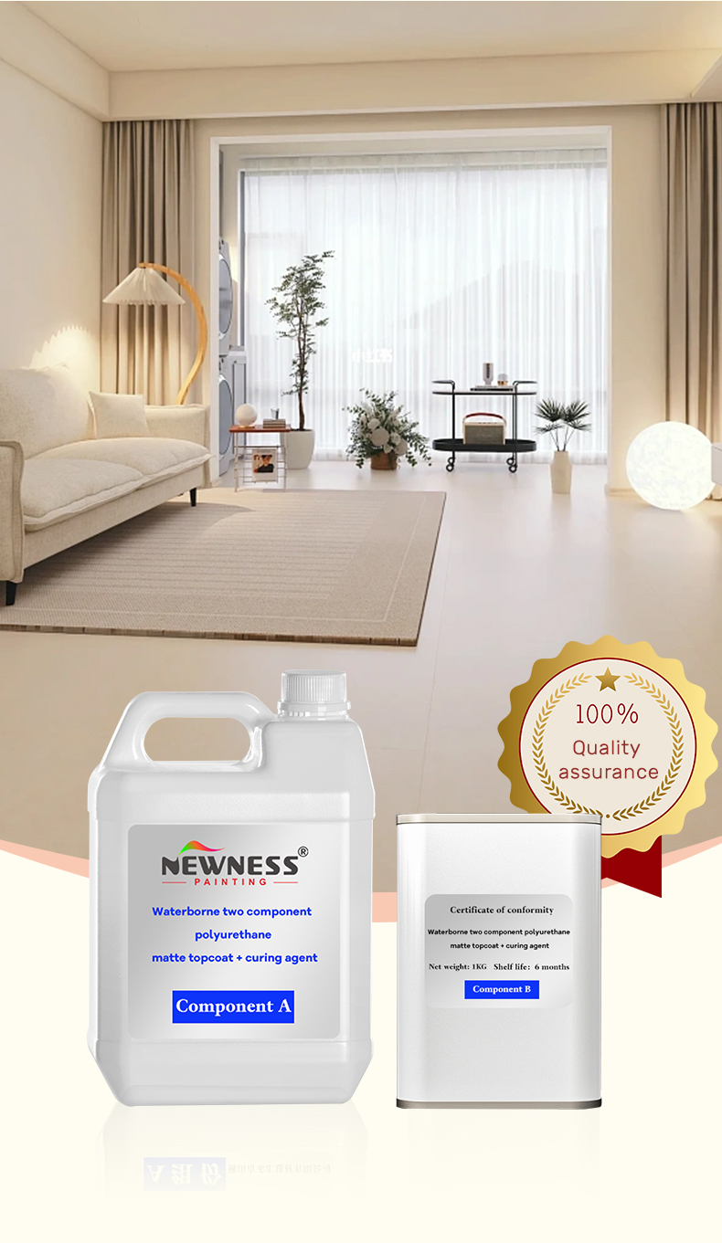 2024 Fast Drying Alkyd Topcoat Brush Applied Acrylic Latex Anti Dust Lacquer Gloss White