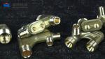 8 Station 12 Spindles Vertical Rotary Transfer Machine For Brass Valves