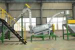 304 Stainless Steel Plastic Washing Recycling Machine 500kg / H For PET Bottles